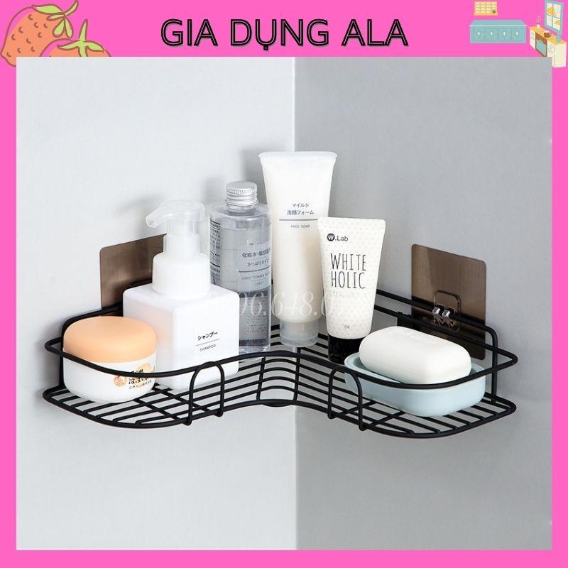 Kệ Góc Nhà Tắm Dán Tường Thông Minh, Kệ Sắt Đa Năng Treo Tường Tam Giác Để Đồ Phòng Tắm