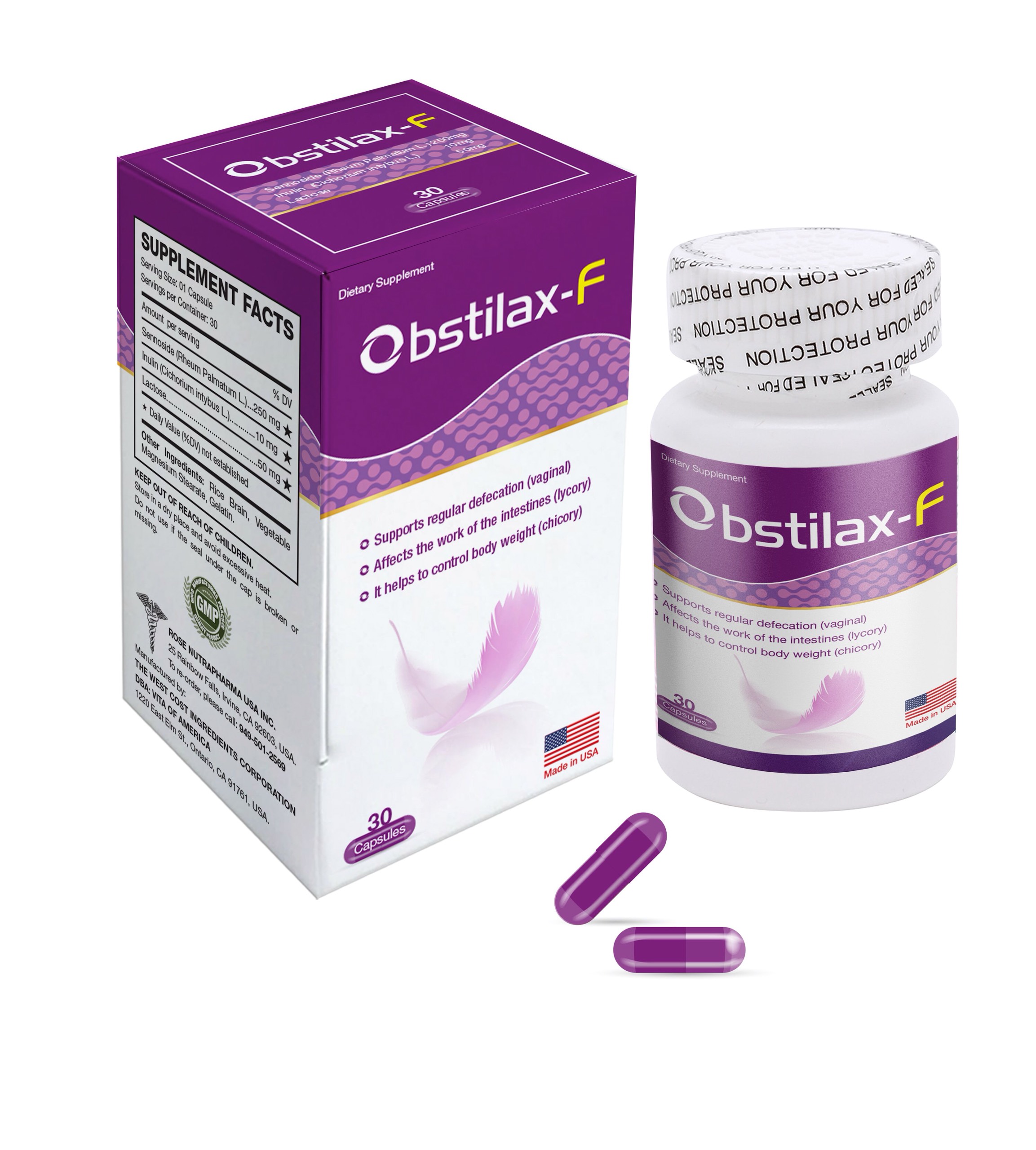 Thực Phẩm Bảo Vệ Sức Khỏe Obstilax-F