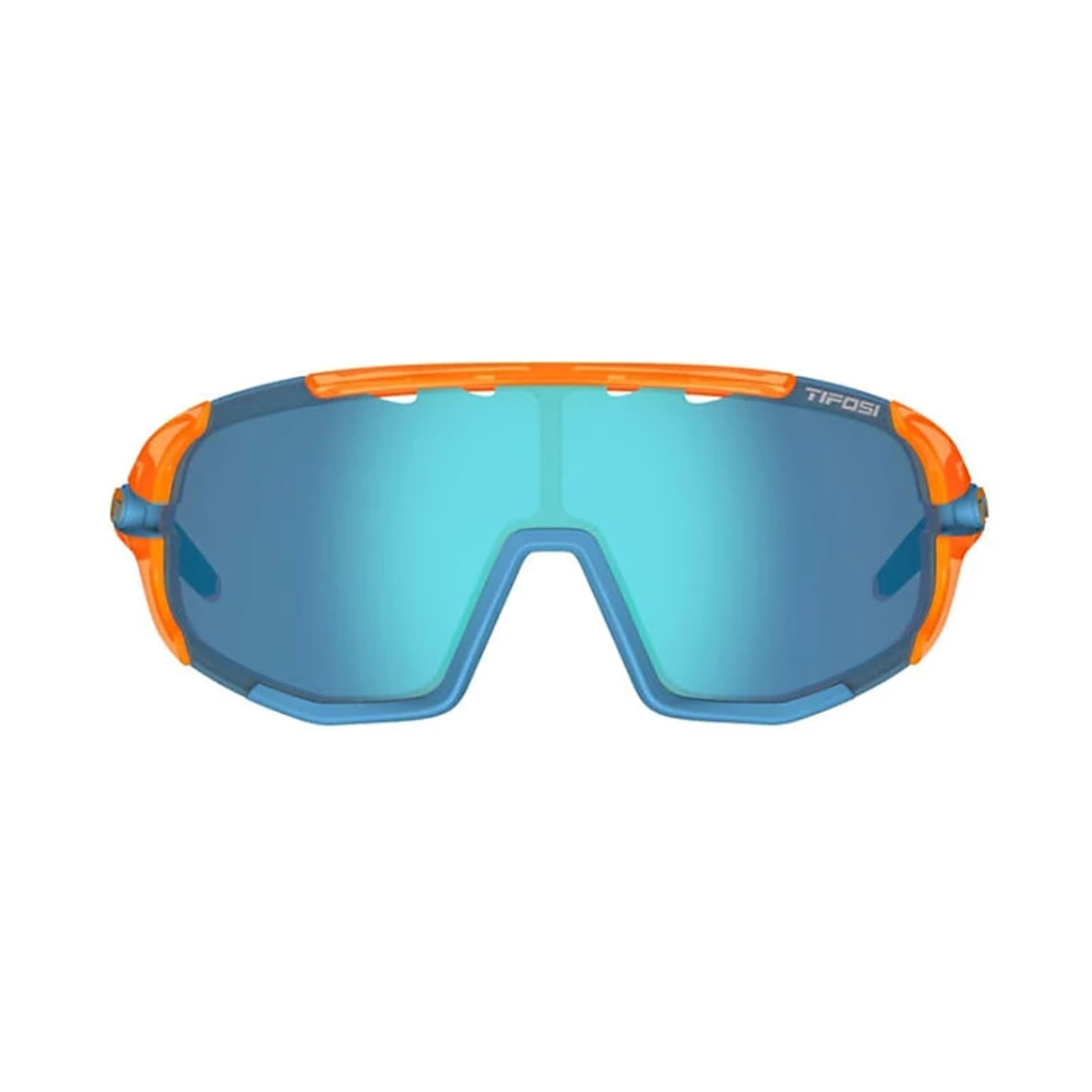 Kính thể thao chạy bộ TIFOSI SLEDGE CRYSTL ORANGE Tròng Clarion Blue, AC Red & Clear