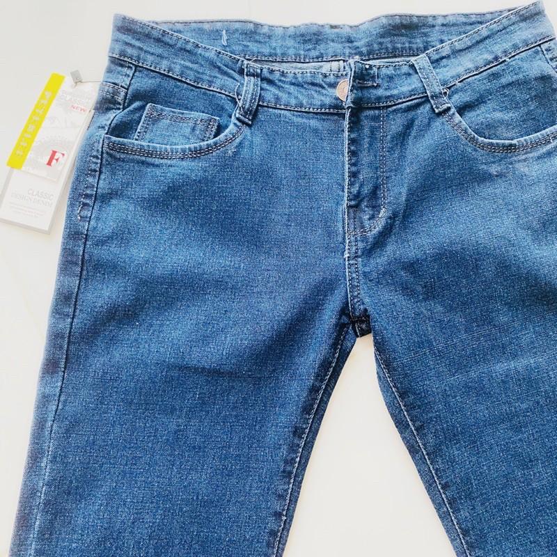 Quần Jean Nam Bigsize Quần Xanh Jean Dài Nam Suông Thoải Mái Vận Động Hàng Shop