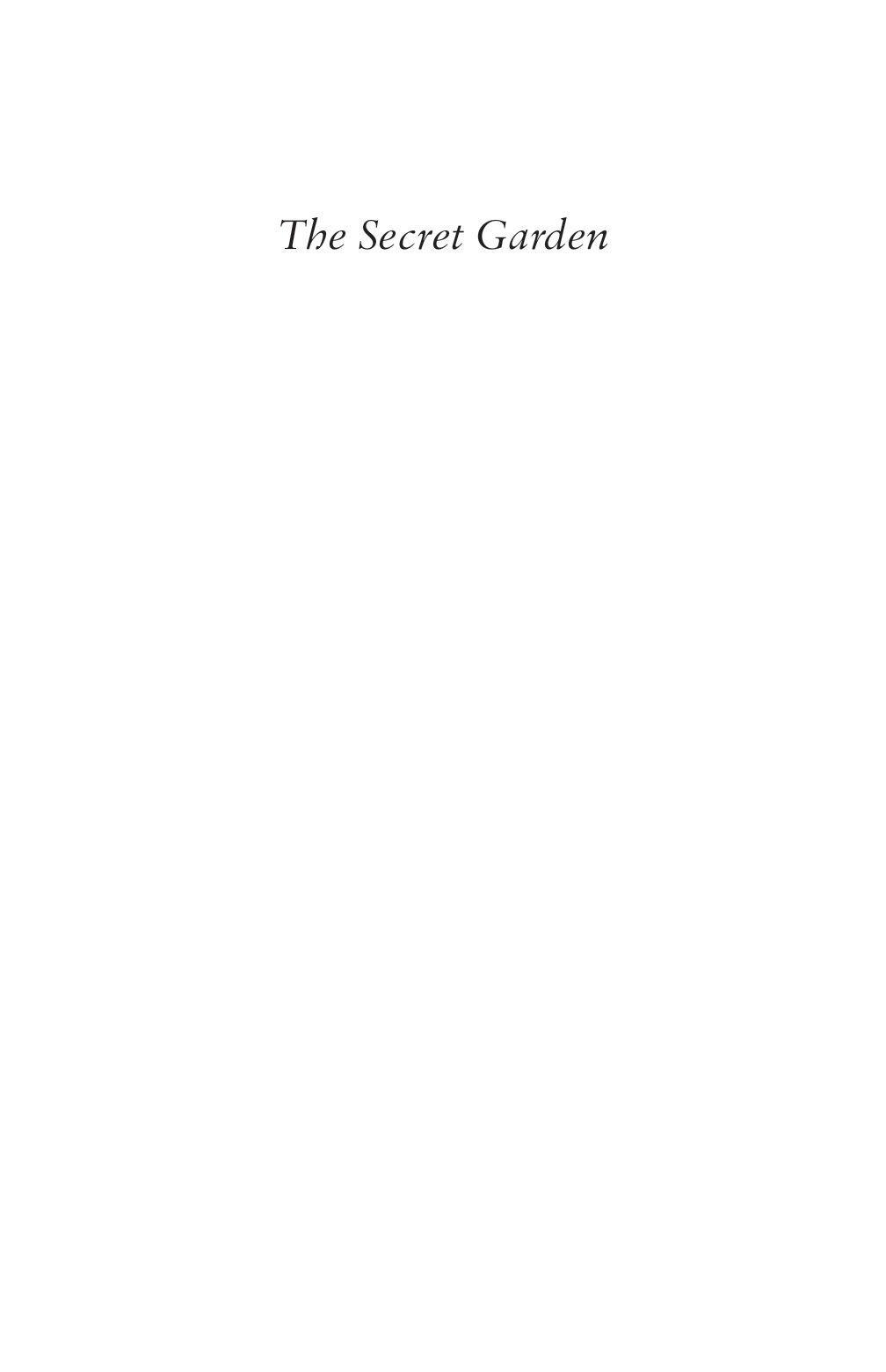 Sách ngoại văn: The Secret Garden (Alma Junior Classics)