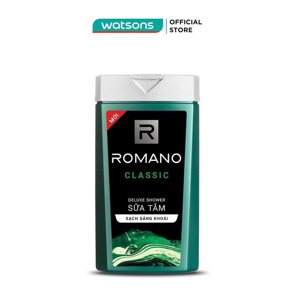 Sữa Tắm Cao Cấp Romano Classic 180g