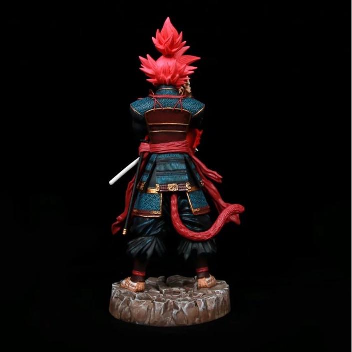 Mô hình Songoku samurai tóc hồng 31cm - Dragon ball