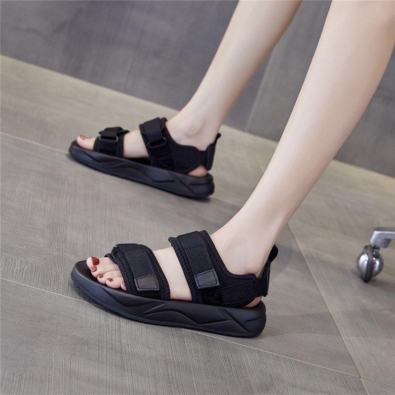 (2 Màu) Sandal nữ thời trang 2 quai đế cao 3cm Conichiii.b110