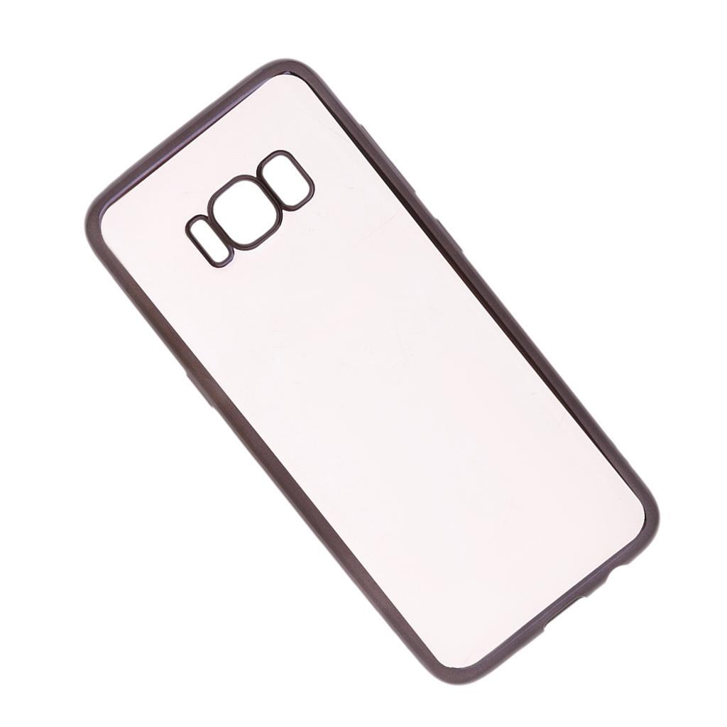 Shockproof Impact Resistant Protective TPU Shock Absorption Bumper Flexible Case for Galaxy S8 - Clear
