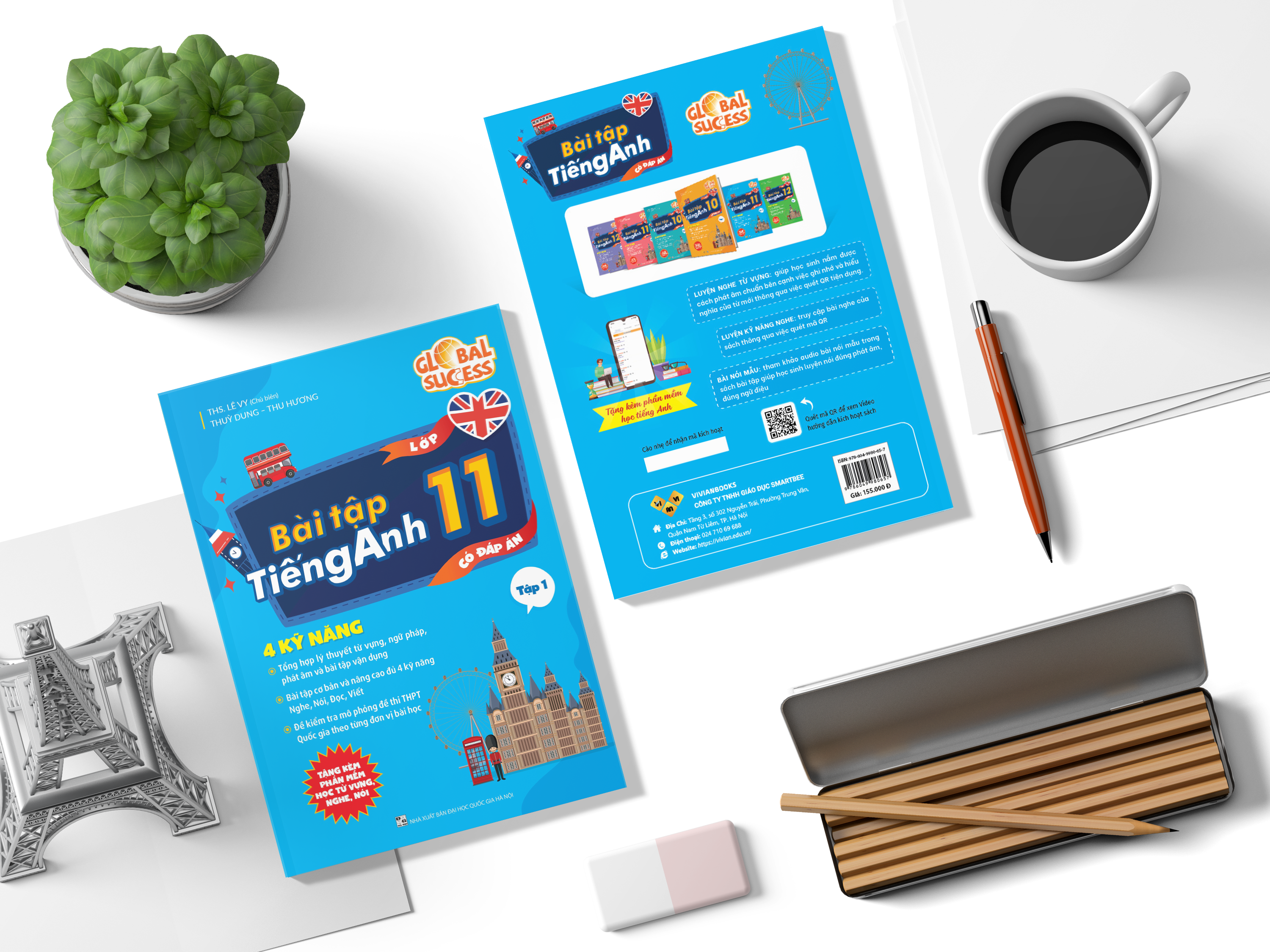Sách bài tập tiếng Anh lớp 11 mới Global Success 4 kỹ năng – Tập 1