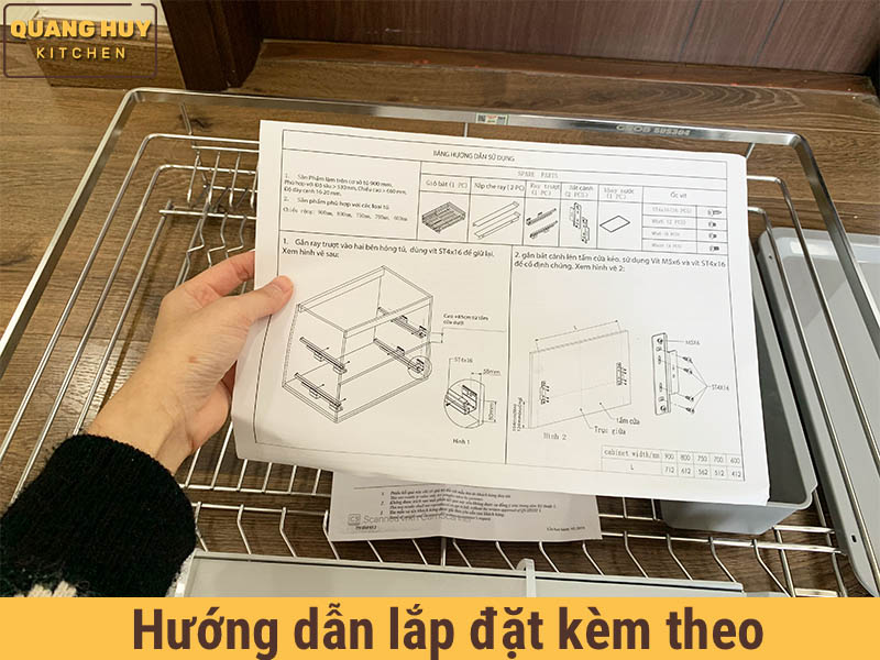Giá úp bát đa năng nan dẹt inox 304 thương hiệu Grob mã GC304
