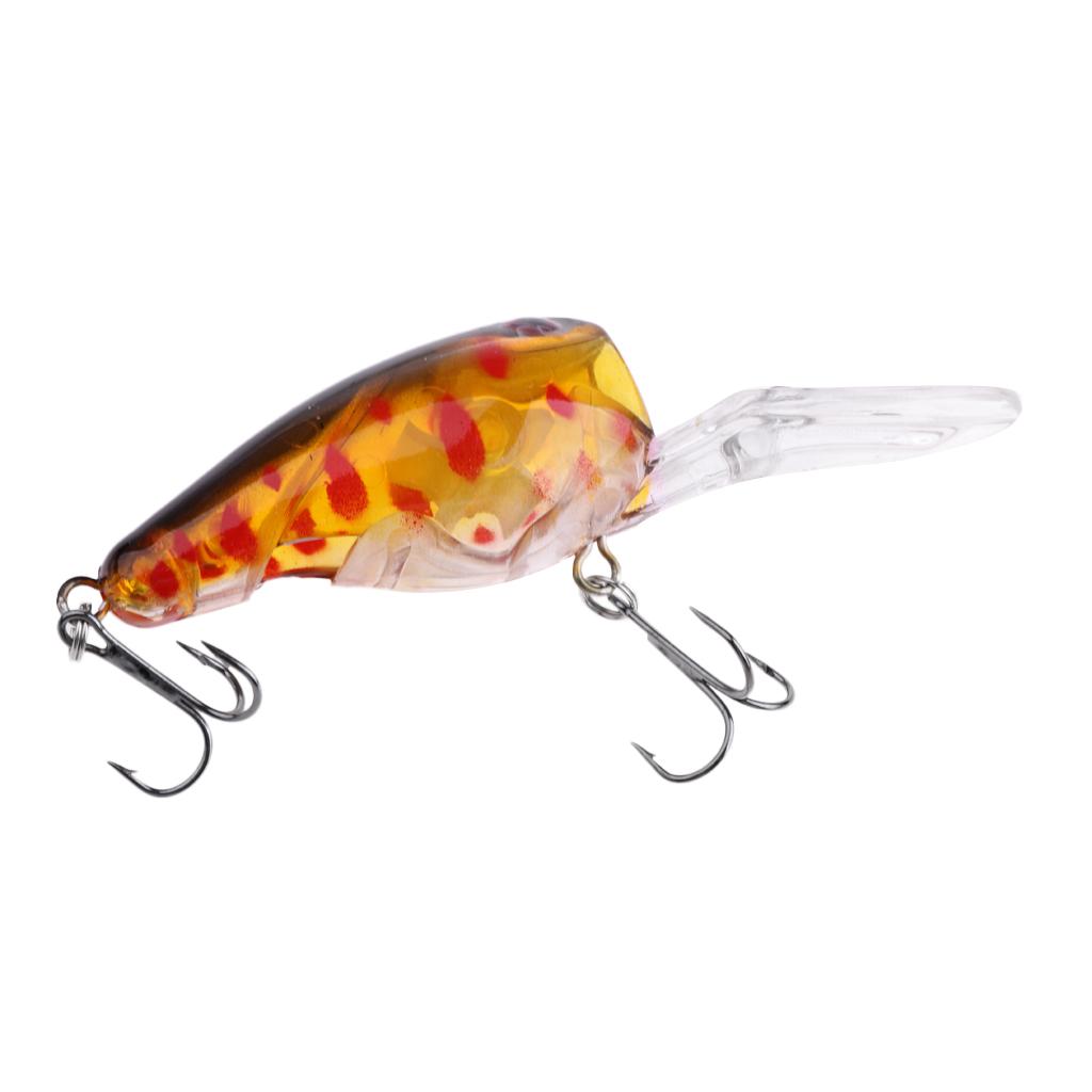 Fishing Lures Hard Bait Vivid Crankbait with Treble Hook 9cm/11.5g