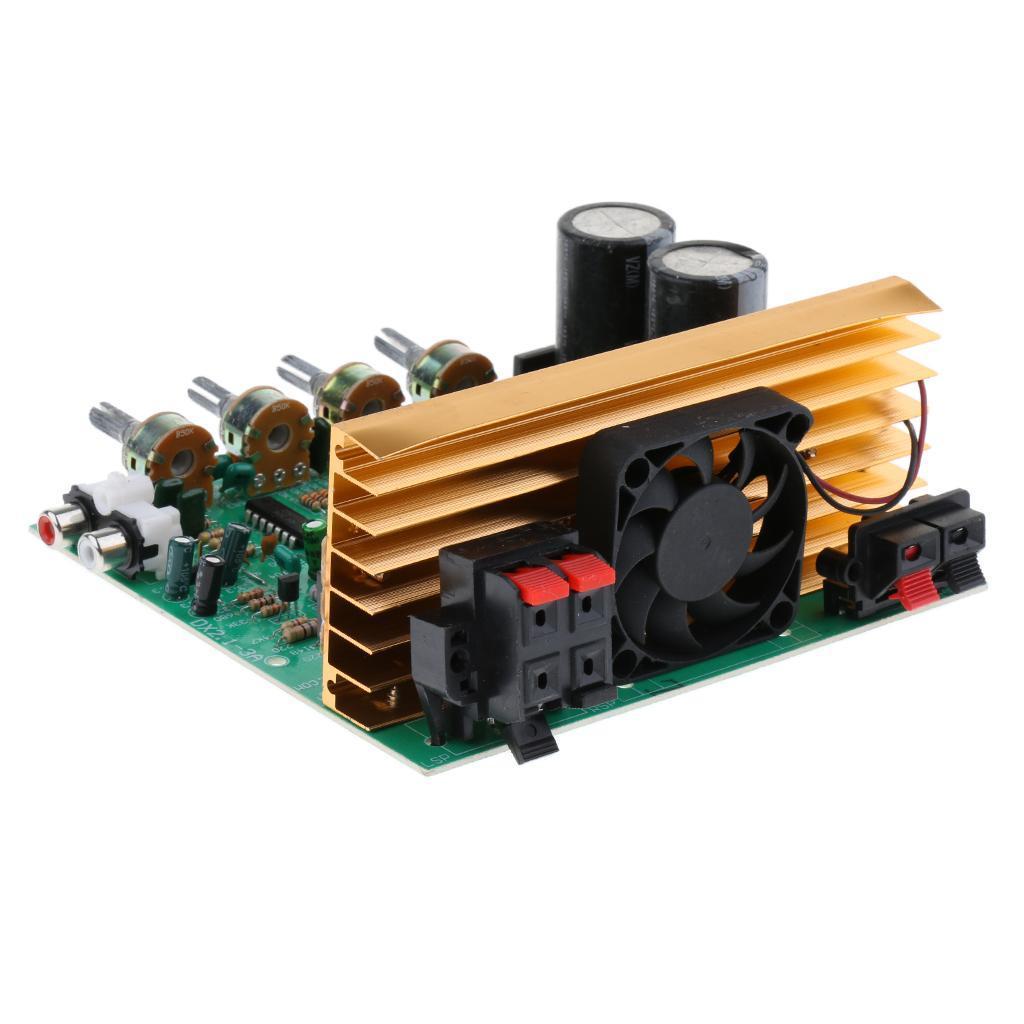 Dual AC18-24V Subwoofer Audio Amplifier Board Module High Power DX2.1-3