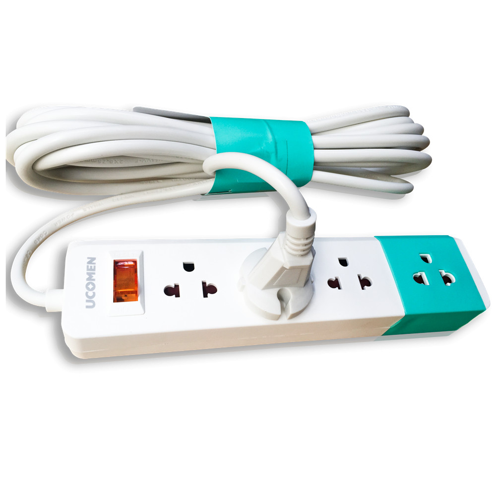 Ổ cắm điện UCOMEN – 04 lỗ 3 chấu - dây 5m