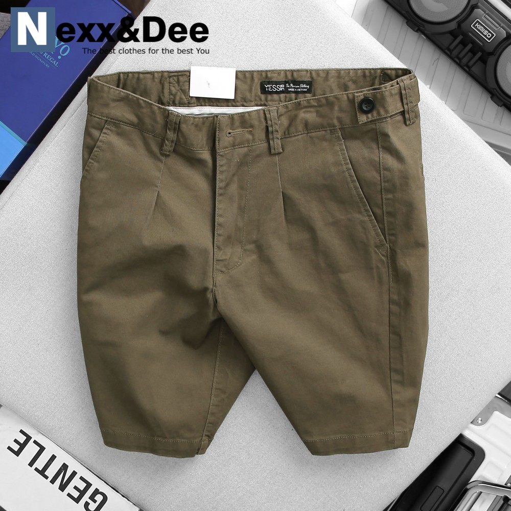 Quần short kaki nam có size lớn big size trẻ trung Nexx&Dee QS01