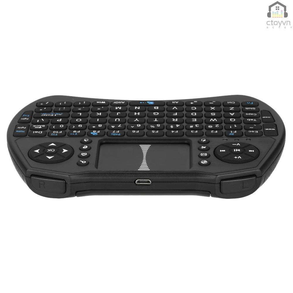 Bàn phím + chuột bay không dây 2.4GHz cho Android TV BOX PC Smart TV