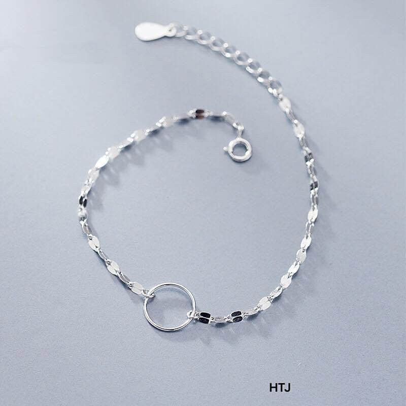 Lắc tay bạc đẹp HOTTREND ,vòng tay nữ chuẩn bạc ta