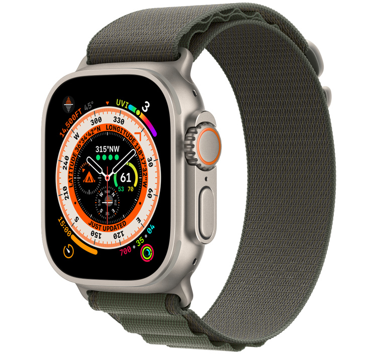 Dây Đeo Thay Thế Bằng Vải Ren Sport Cho Đồng Hồ Thông Minh Apple Watch Ultra 49mm Series 8 7 6 5 4 3 Size 38/40/41/42/44/45 mm- Hàng Chính Hãng