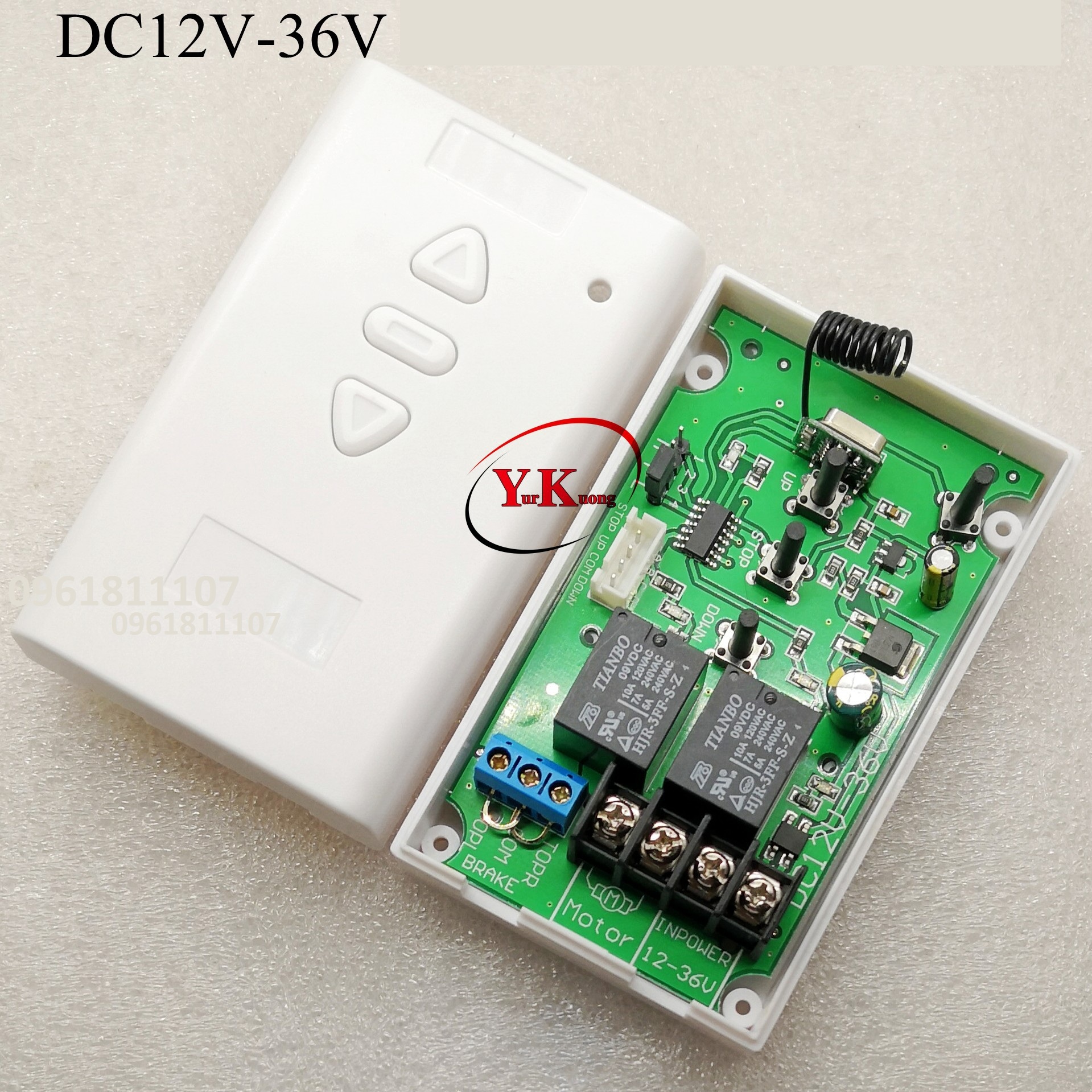 Điều khiển đảo chiều động cơ từ xa