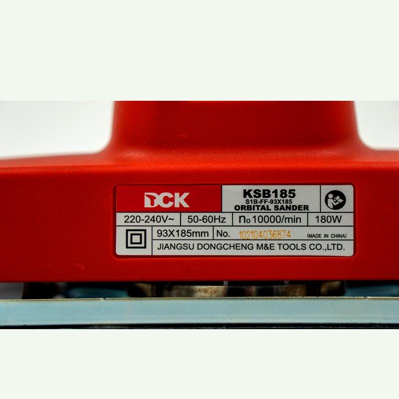 Máy chà nhám rung chữ nhật chạy điện DCK - KSB185