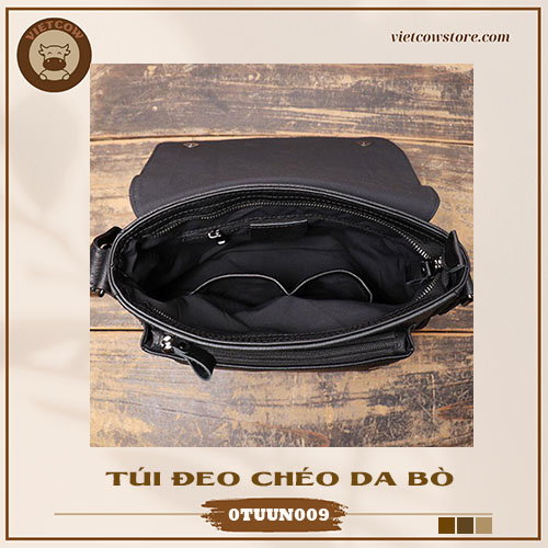 Túi Đeo Chéo Da Bò, Túi Đeo Chéo Tablet Da Bò Pullup_VietCow_0TUUN009