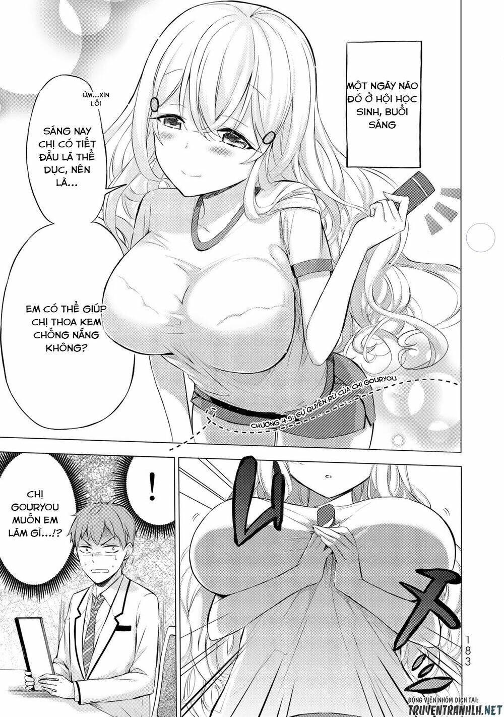 the student council president solves everything on the bed chapter 4.5 2