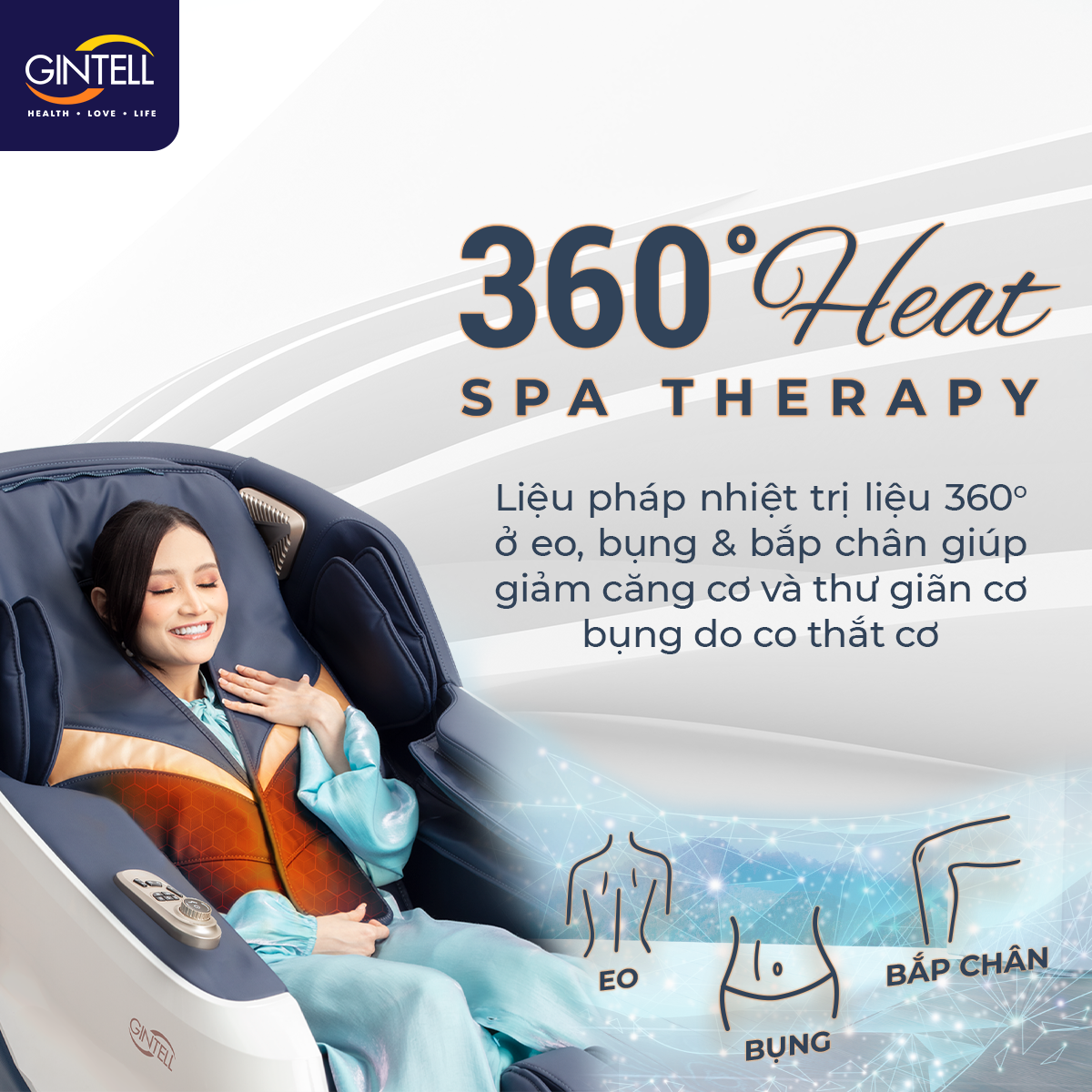 GHẾ MASSAGE TOÀN THÂN GINTELL S6 SUPERCHAIR