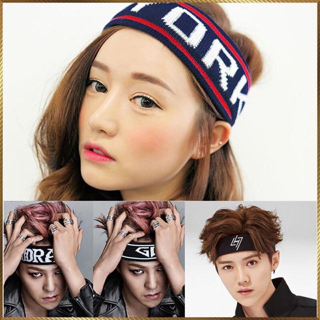 Băng đô Hàn Quốc tập luyện thể thao, nhảy hiphop headband D01