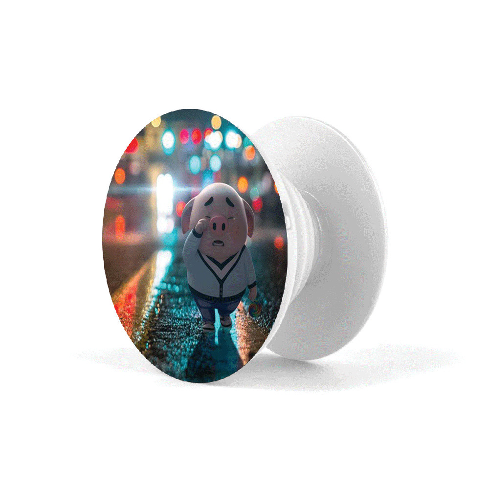 Popsocket - Giá đỡ điện thoại đa năng Hình Heo khóc nhè - Hàng Chính Hãng