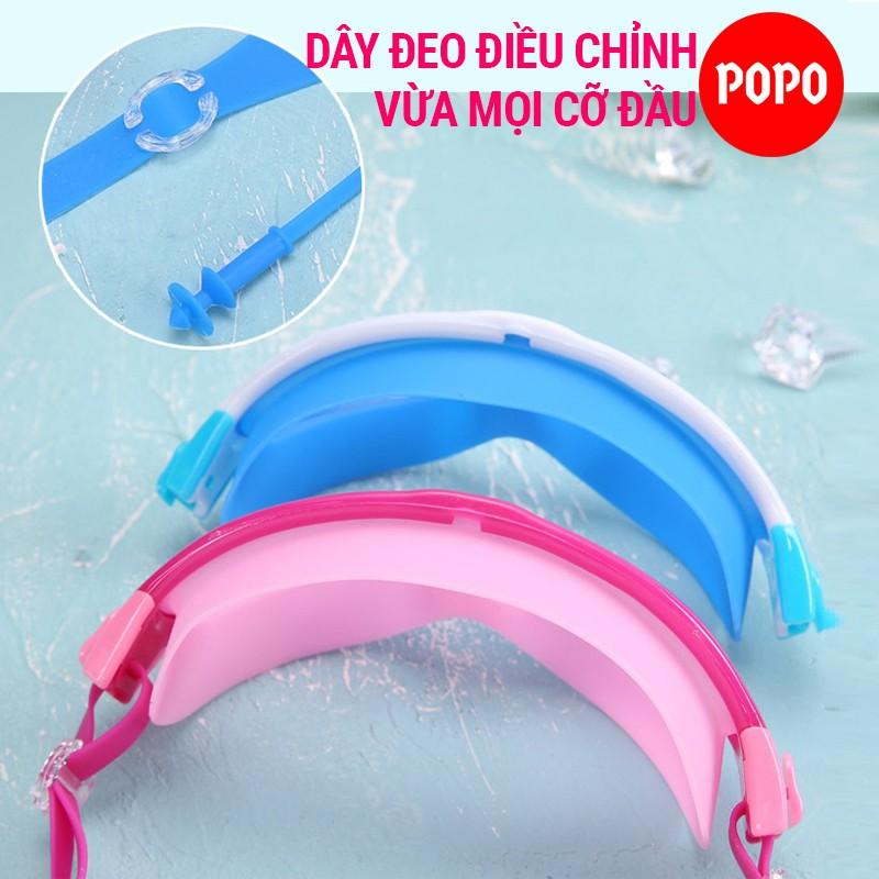 Kính bơi trẻ em POPO 360 góc nhìn PANORAMA bảo vệ mắt cản tia UV, hạn chế sương mờ ngăn nước tuyệt đối