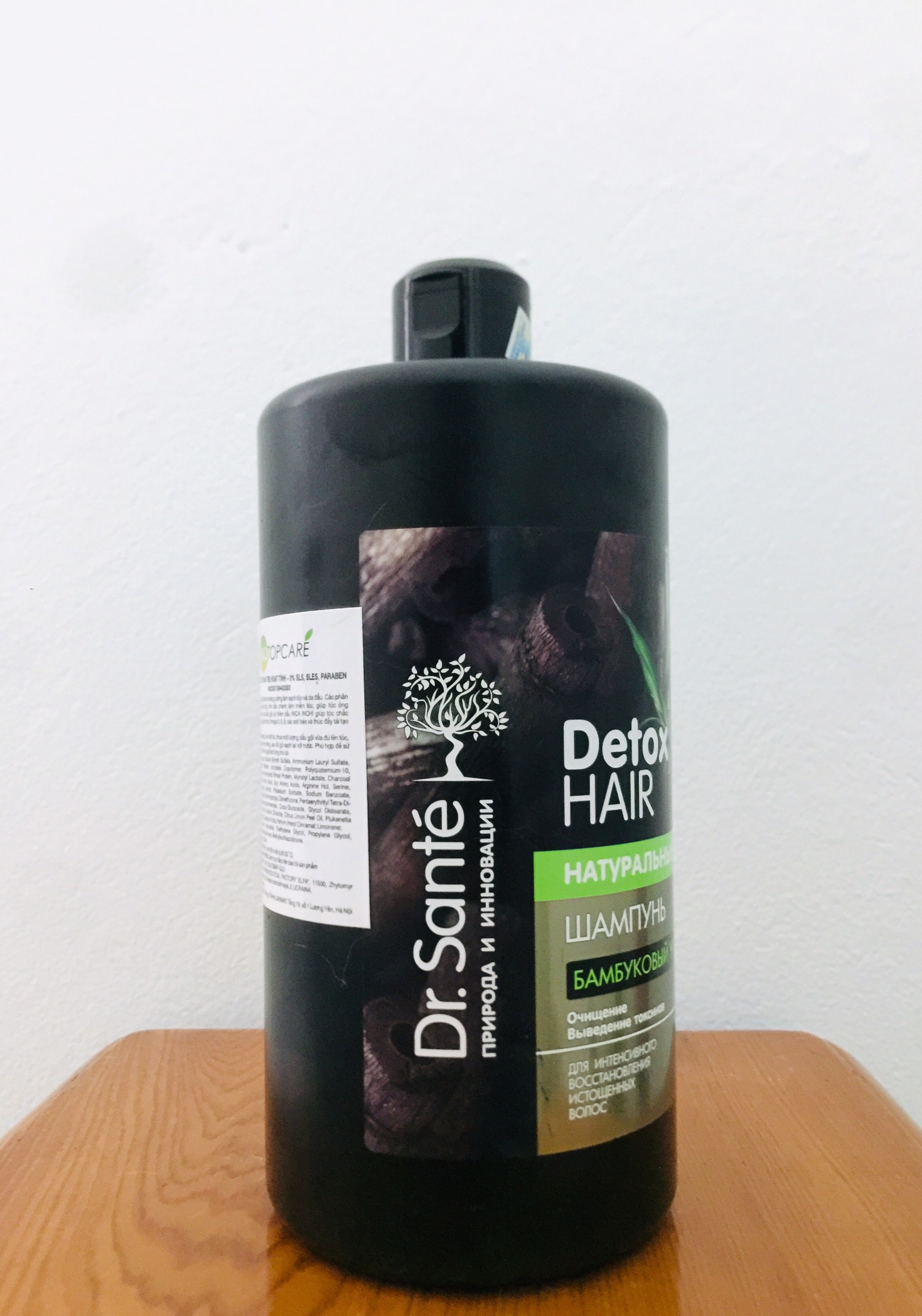 Dầu gội Dr. Sante Detox Hair giúp làm sạch, mềm mượt tóc 1000 ml