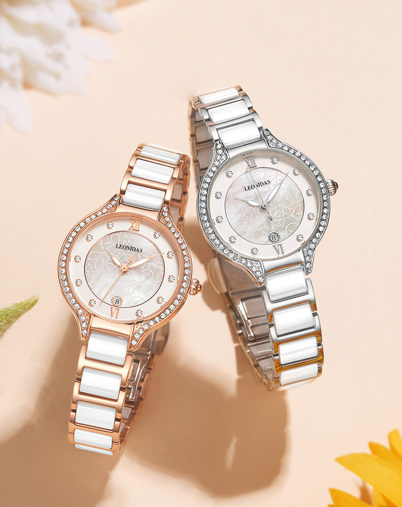 Đồng hồ nữ chính hãng LEONIDAS LD80132-1 Kính sapphire ,chống xước ,Chống nước 30m ,Bh 24 tháng,Máy điện tử