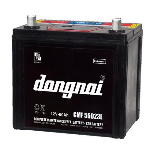 Ắc quy khô miễn bảo dưỡng  CMF 55D23L (12V - 60Ah)