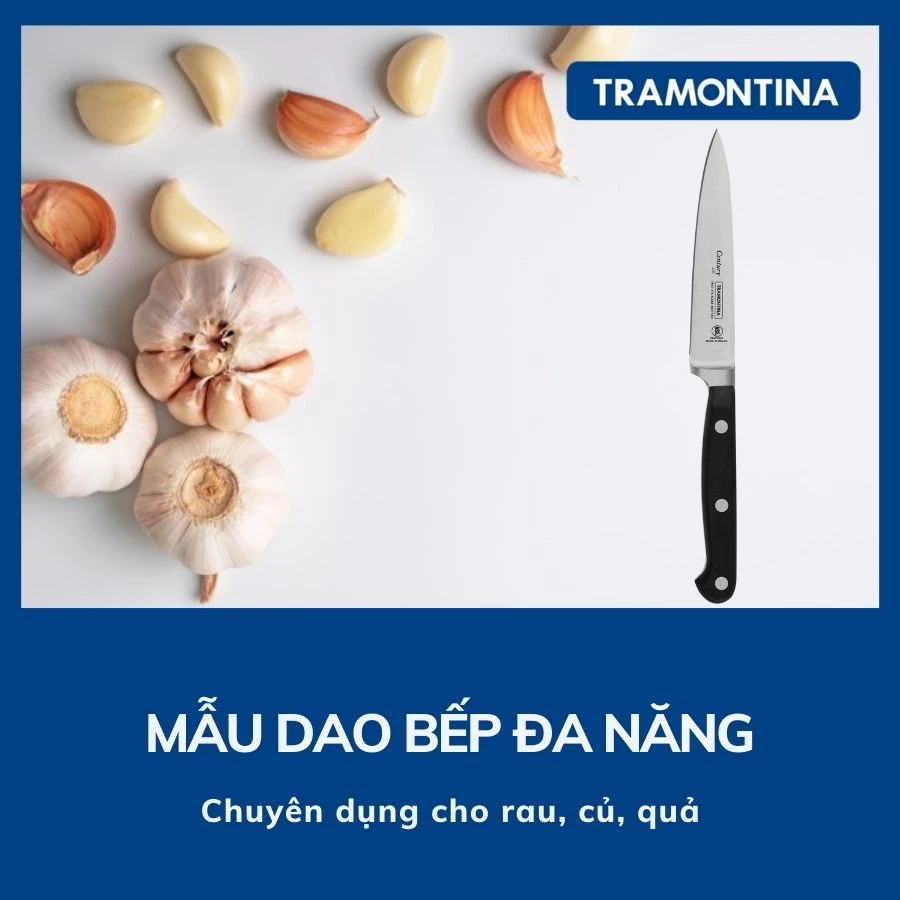 Dao Gọt Hoa Quả Tramontina Century 10cm Thép Rèn Nguyên Khối Cao Cấp Sản Xuất Tại Brazil 24010104