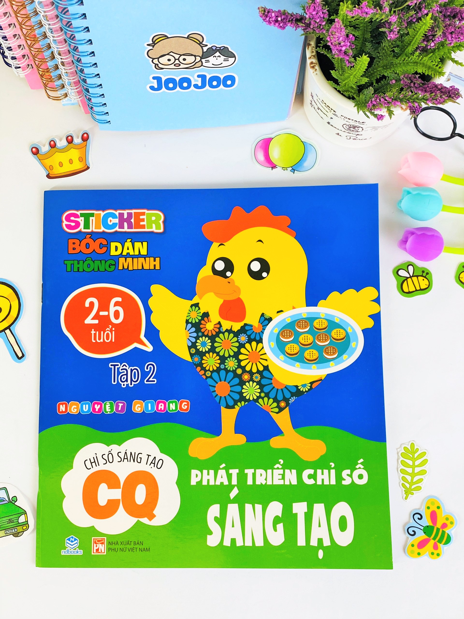 STicker bóc dán thông minh - Phát triển chỉ số sáng tạo - CQ - T2