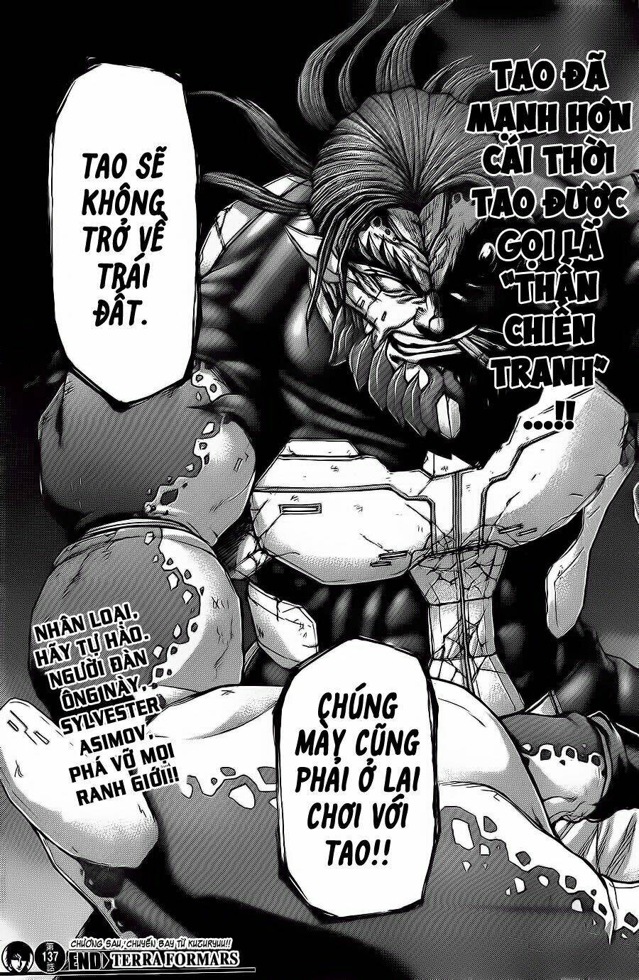 trận chiến trên hành tinh đỏ chapter 137 16