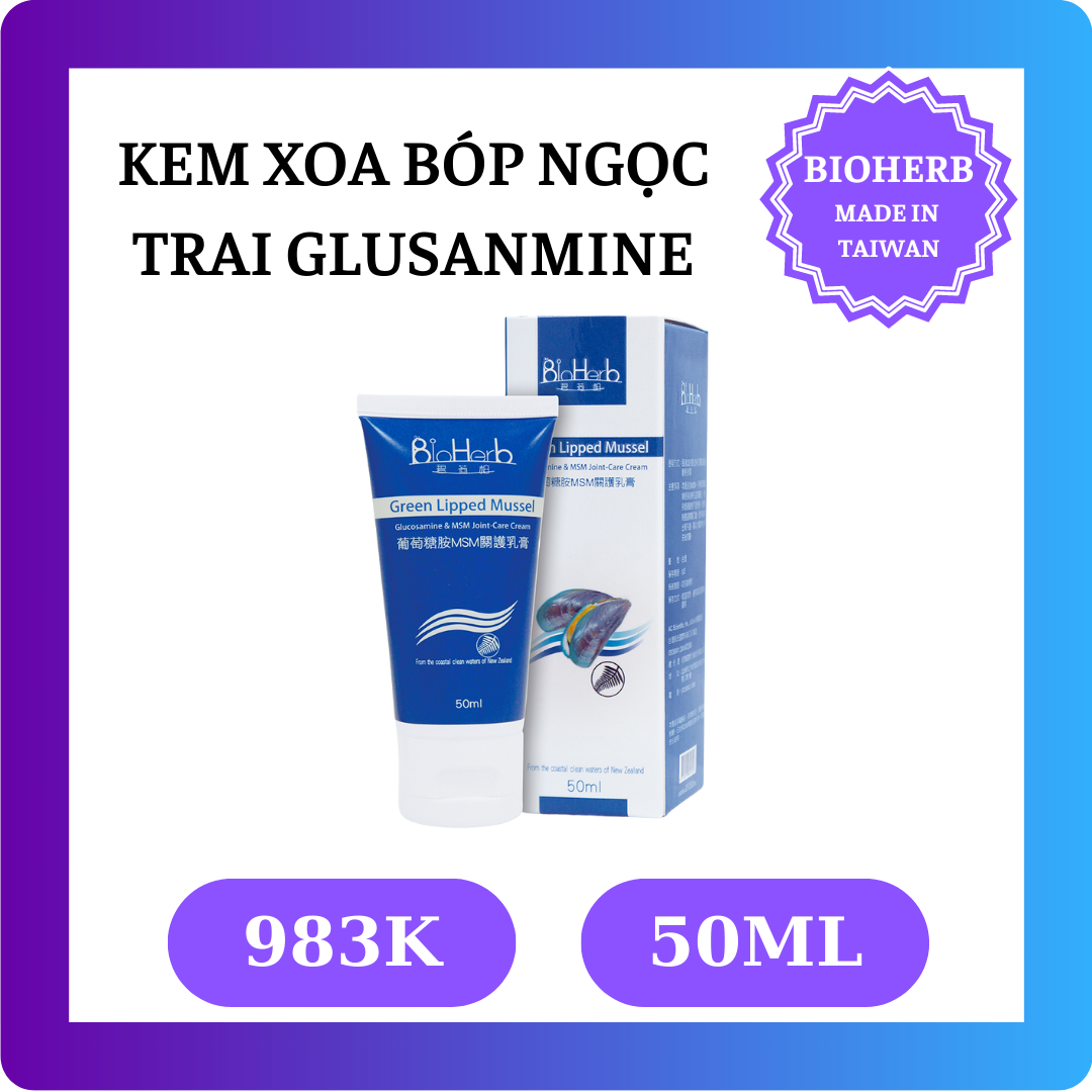 Kem xoa bóp Ngọc Trai Glusanmine (50ml)