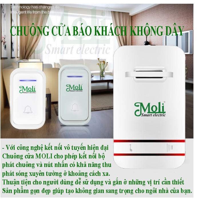 BỘ 1 CHUÔNG 2 NÚT NHẤN DB81C - HÀNG CHÍNH HÃNG