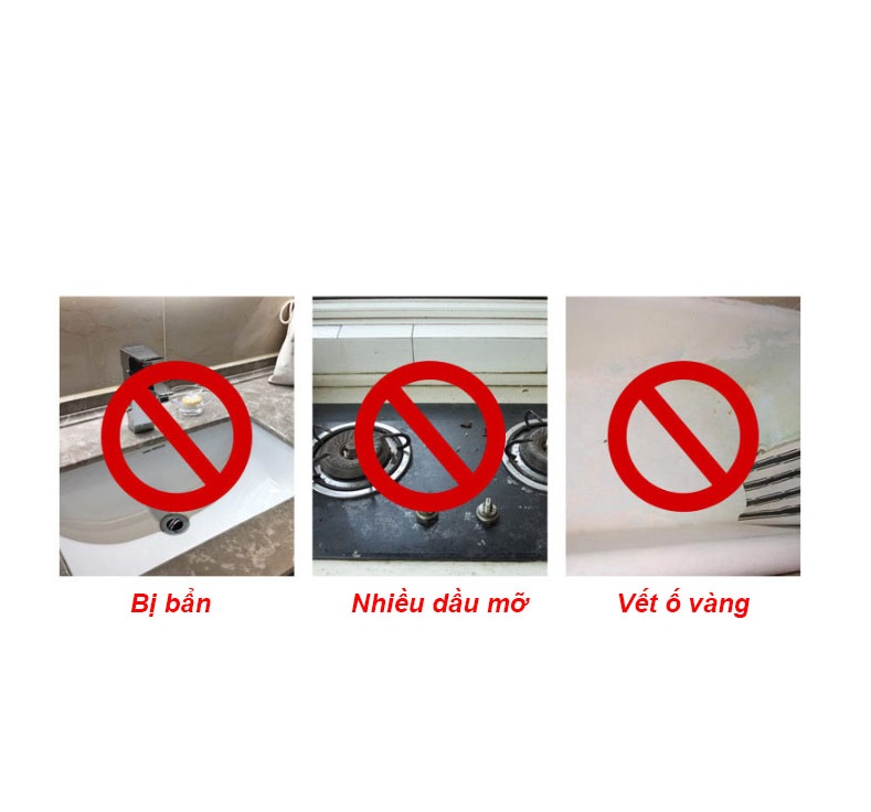 Băng keo chống thấm nhà bếp trong suốt 5cm x 3m dày 0.8mm