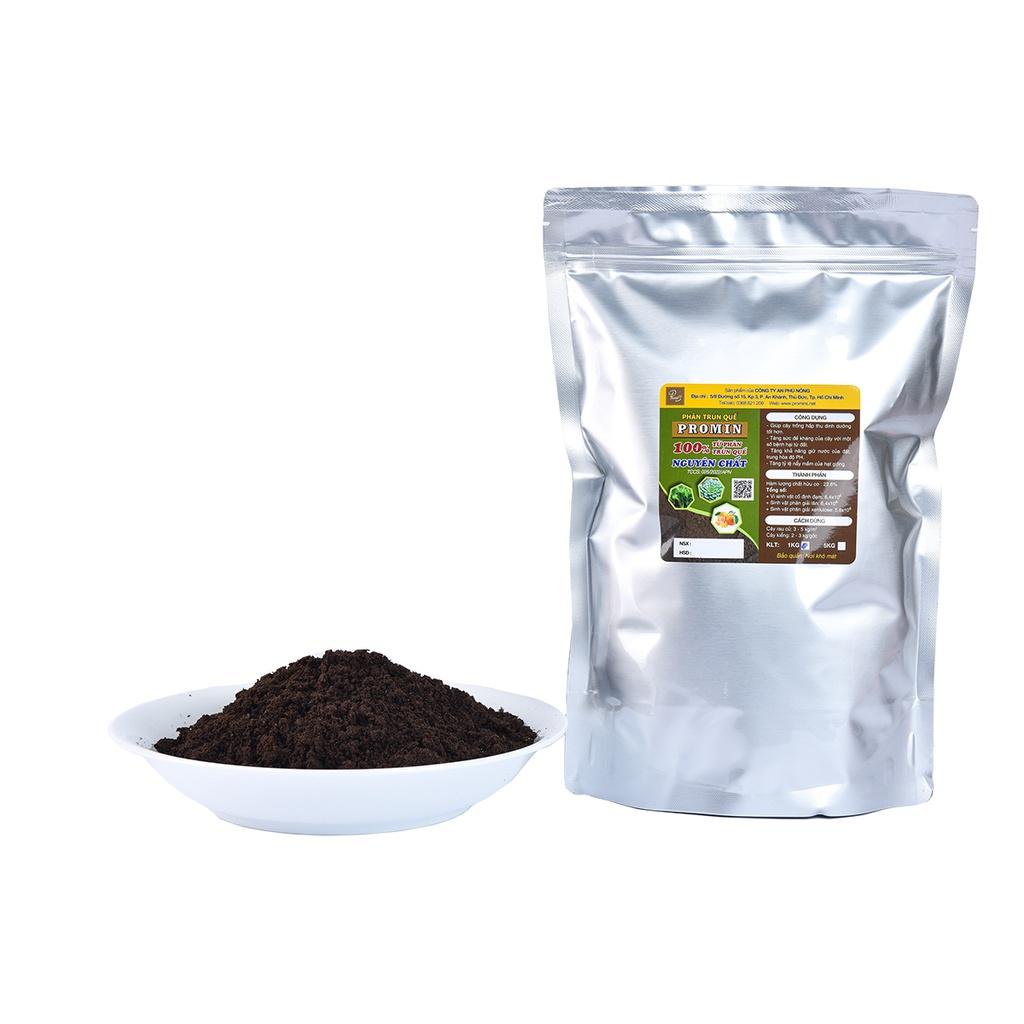 Phân trùn quế promin gói 1kg