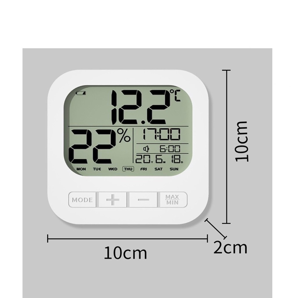 [Có sẵn] Nhiệt kế, Nhiệt kế điện tử, Nhiệt kế phòng, Nhiệt ẩm kế, đo nhiệt độ và độ ẩm trong phòng