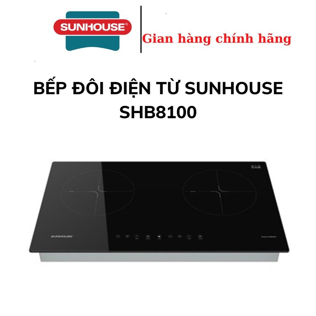 Bếp đôi điện từ Sunhouse SHB8100 - Hàng chính hãng