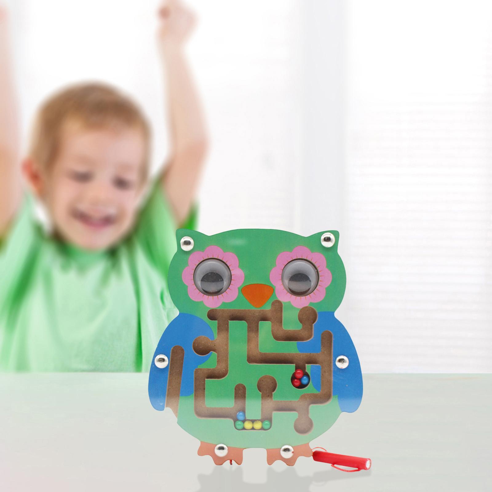 Wood Maze Toy Travel Toy for Children Girls