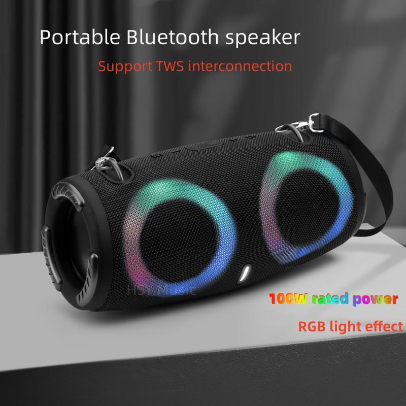 Loa bluetooth công suất cao 100W với màu RGB ánh sáng ngoài trời cưỡi ngựa di động màu loa không thấm nước: Xtreme3 Mini Green
