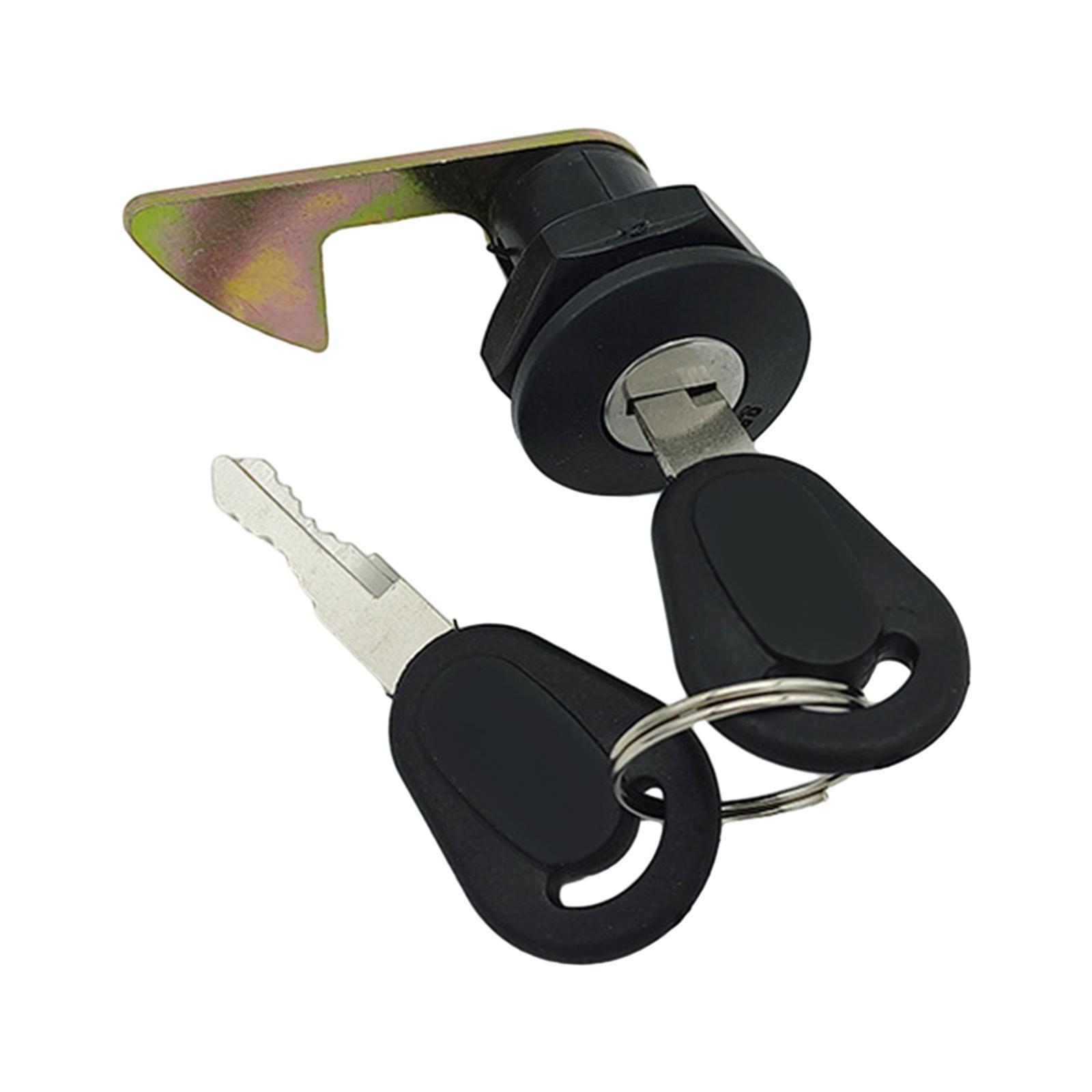 Motorcycle Rear Trunk Lock Sturdy with 2 Keys Rear Trunk Case Lock Accessory