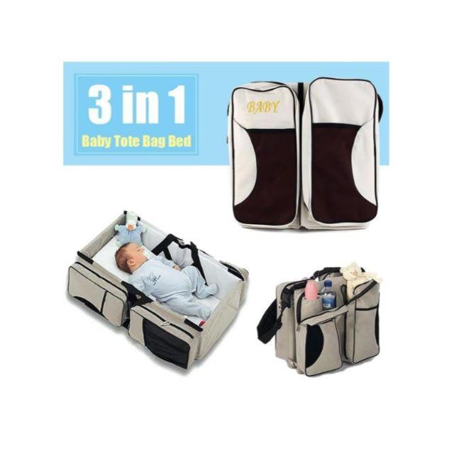 Túi hữu ích dành cho bé yêu 3in1 có 2màu.ghi .đỏ