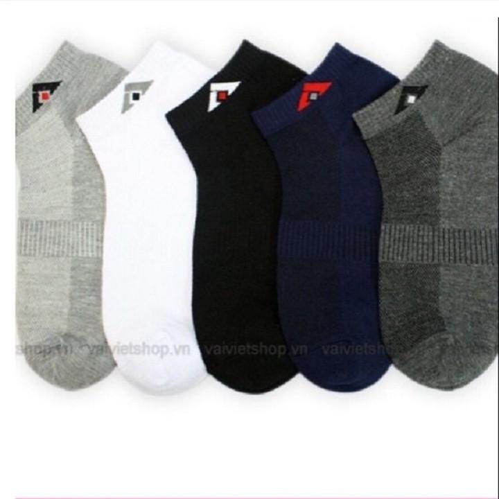 Tất nam 10 đôi cổ ngắn T&T trị hôi chân