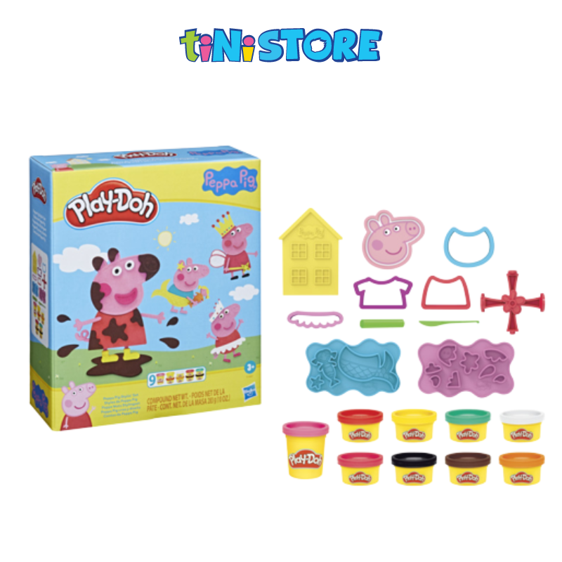 Bộ đồ chơi đất nặn kèm khuôn Peppa Pig Play-Doh