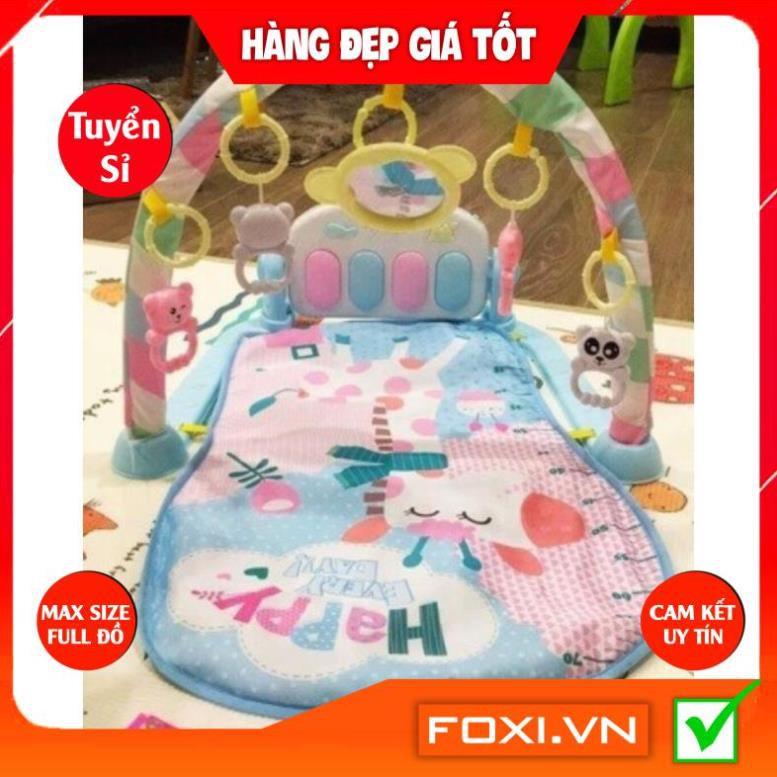 Thảm nhạc cao cấp cho bé nằm chơi-phát triển sự vận động chân tay-kích thích giác quan ở trẻ