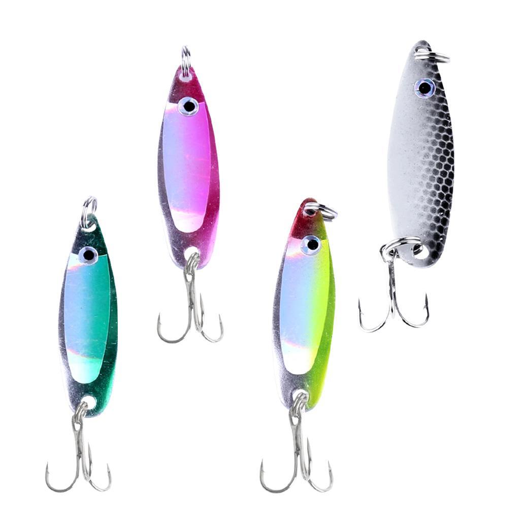 5pcs 7 cm/6.9 g Fishing Lures Tackle Hard Bait Artificial Sequins Bait Bionic Fish Baits