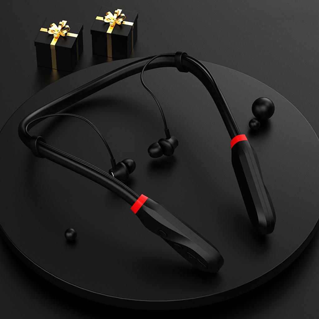 Bluetooth 5.0 Headphones Wireless Neckband Headphones for Online Teaching & Conference, Headset Noise Cancelling with Mic