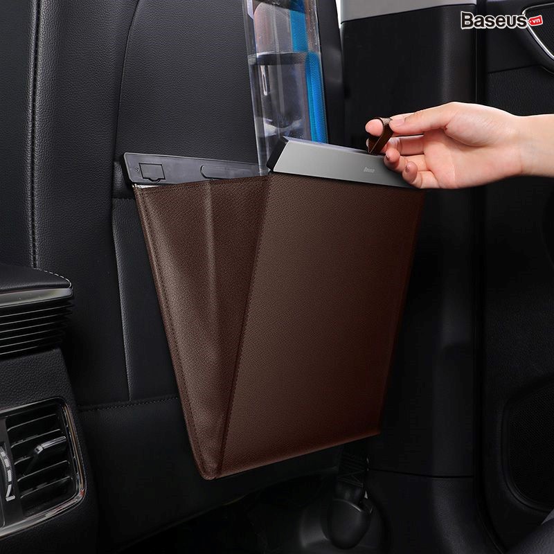 Túi chứa đồ tiện dụng Baseus Large Garbage Bag gắn lưng ghế trên xe hơi CRLJD- Hàng chính hãng