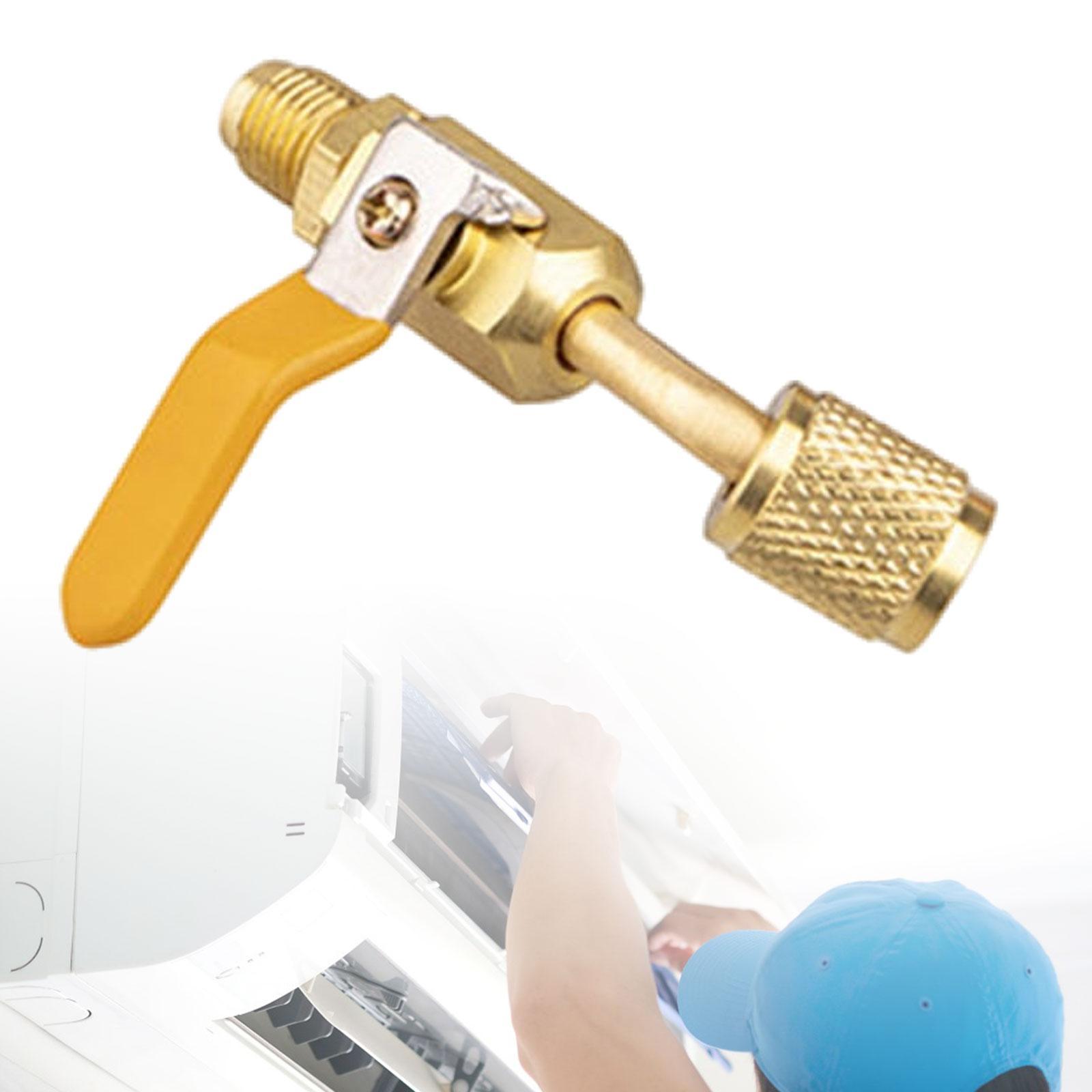 Ball  Adapter Liquid Adapter Connector Refrigeration Tool Filling