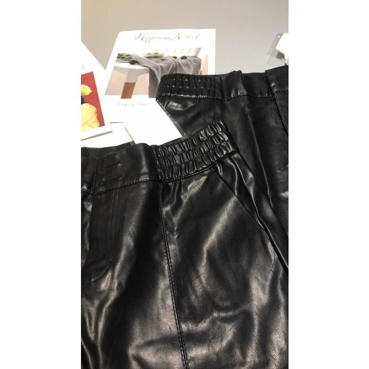 Quần short da cá tính-nhiều mẫu